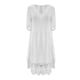 thumbnail image 5 of Vestido blanco informal de verano de encaje para mujer - Color liso, para discotecas/fiestas - Tallas S-XXXL, 5 of 7