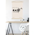 thumbnail image 5 of Rough Day No 01 Wall Poster with Magnetic Frame, 22.375" x 34", 5 of 5