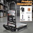 thumbnail image 2 of Esheno Electric Hand Truck 900 LBS Capacity Stair Climber 1200W Motor Rubber Tracks for Moving Stair Transport Warehouse, 2 of 9