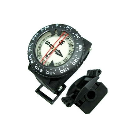 Weather Center Compass - Storm Wrist Scuba Diving Compass with Hose Mount for Scuba Diving Navigation