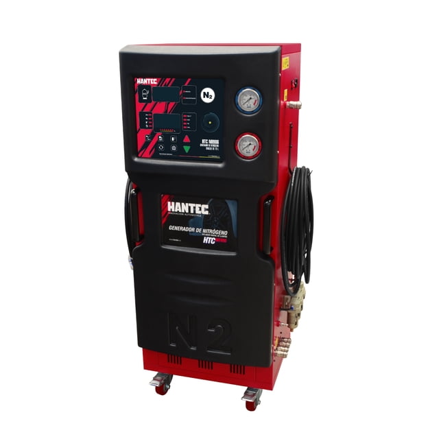 Generador de Nitrógeno Hantec 4 Llantas 70 Litros Automotriz Herramienta