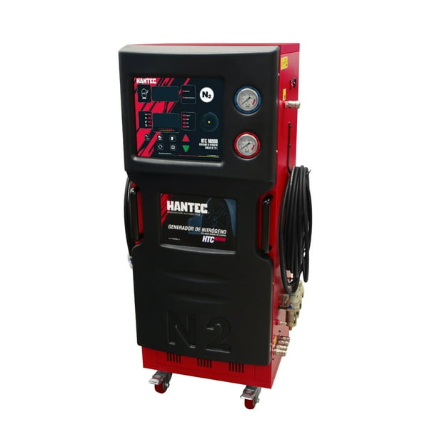 Generador de Nitrógeno Hantec 4 Llantas 70 Litros Automotriz Herramienta