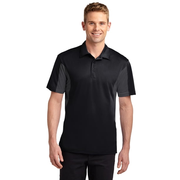 Polo Sport-Wick® de micropiqué con bloqueo lateral Sport-Tek®. ST655 deporte-tek ST655
