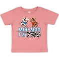thumbnail image 3 of Inktastic Moo Moo I'm 2 with Cute Holstein Cows Boys or Girls Baby T-Shirt, 3 of 5