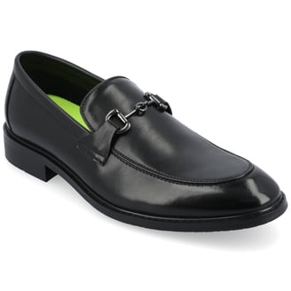 Vance Co Oneal Loafers Mens Size 8 Black New Tru Comfort Moc Toe Slip On Shoes Vance Mens Keith Slip-on Penny Loafer, Widths Available  main image 4