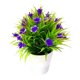 thumbnail image 2 of Gwong Decoración hogareña 1 unid de hojas de flores artificiales Pot Bonsai Sala de estar Decoración de muebles de mesa Gwong 21032440, 2 of 7