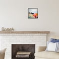 thumbnail image 3 of Stupell Industries Abstract Lighthouse View Landscape Painting Black Framed Art Print Wall Art, 12 x 12, 3 of 9