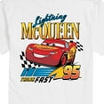 thumbnail image 3 of Disney's Cars - Lightning McQueen Think Fast - Men's Short Sleeve Graphic T-Shirt, 3 of 5