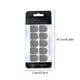 thumbnail image 5 of Methold Paquete de 100 pegatinas para las yemas de los dedos del juego, pegatina para juegos con pantalla táctil transpirable, accesorios para jugadores Videojuegos y accesorios Gris, 5 of 6