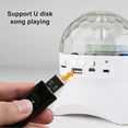 thumbnail image 5 of Led Disco Ball Bluetooth Speaker, 360 Degree Rotating, Creative Gift, Durable Abs, 3w, 100hz-20khz, Night Light11cmwhite, 5 of 5