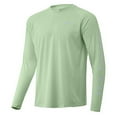 thumbnail image 3 of HUK Men's KC Pursuit Long Sleeve Sun Protecting Fishing Shirt, Dorado-Key Lime, 3X-Large, 3 of 3