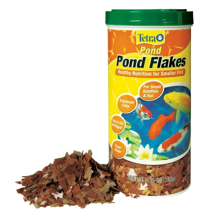 Pond Fish Flakes, Smaller Fish Nutrition Formula photo 2