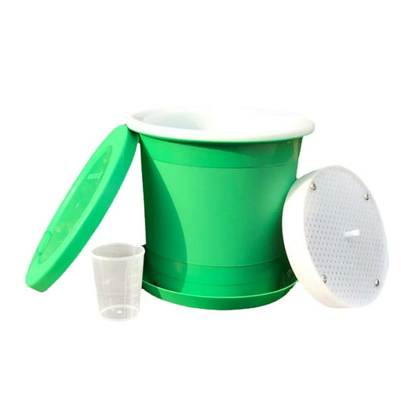 S SERENABLE Seed Set Hydroponic Peanut Sprout Box for Bean Cat Grass Wheatgrass S
