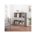thumbnail image 4 of Qinaqin Organizador de Almacenamiento Bookshelf & Toy Multi-Shelf Cubby Gabinete con Cajones Perfect para 's Sala Playroom cm Alturaallway Dormitorio, 4 of 6