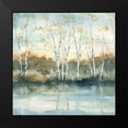 thumbnail image 2 of Robinson, Carol 20x20 Black Modern Framed Museum Art Print Titled - Birch Riverbank, 2 of 5