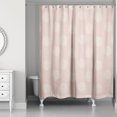 thumbnail image 2 of Creative Products Cream Polka Dots on Pink 71x74 Shower Curtain, 2 of 2