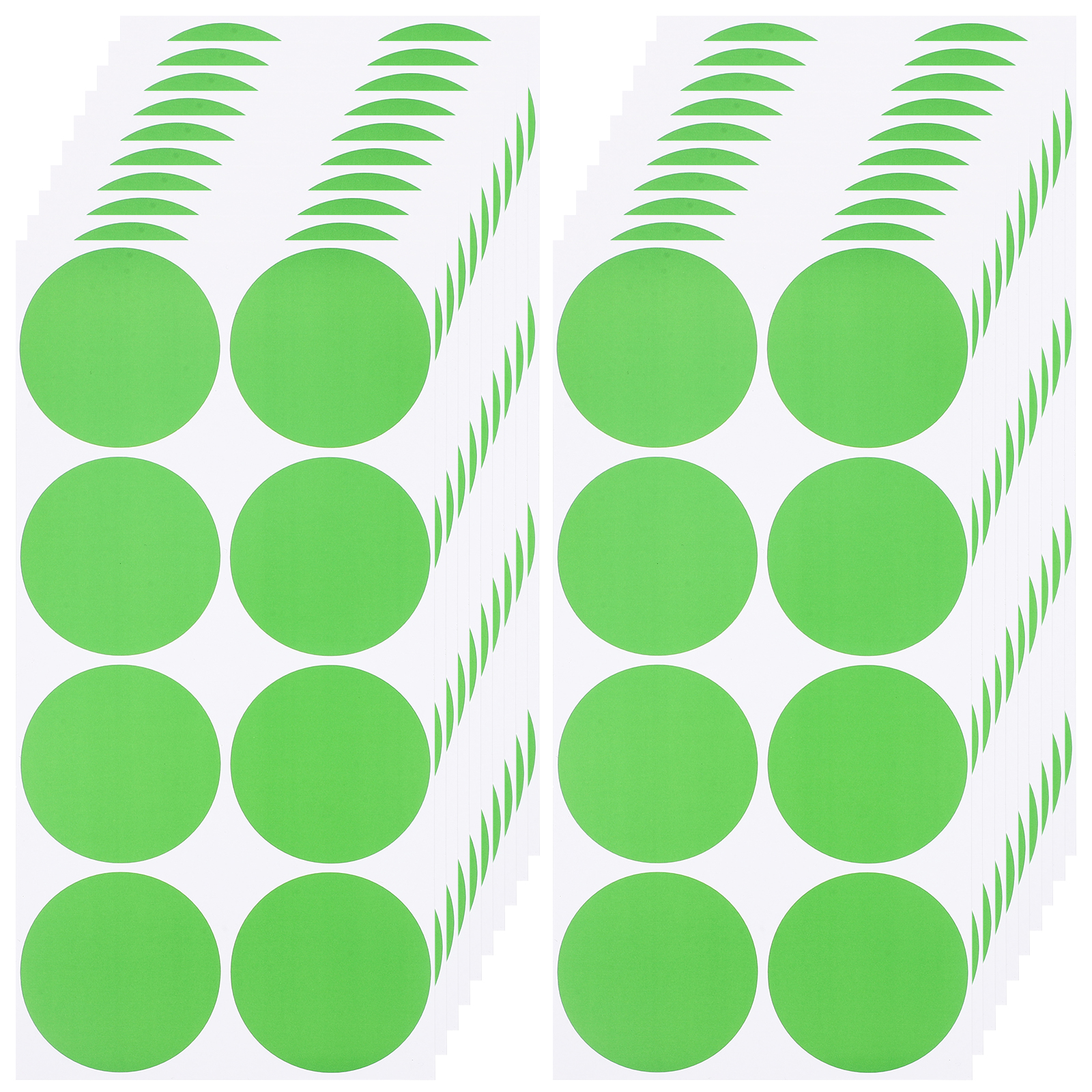 20 Sheets of Adhesive Dot Stickers Colored Dot Stickers Colorful Circle
