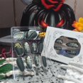thumbnail image 3 of Presiona las uñas AROVFAM Skull Skeleton Medium Almond x24, 3 of 8