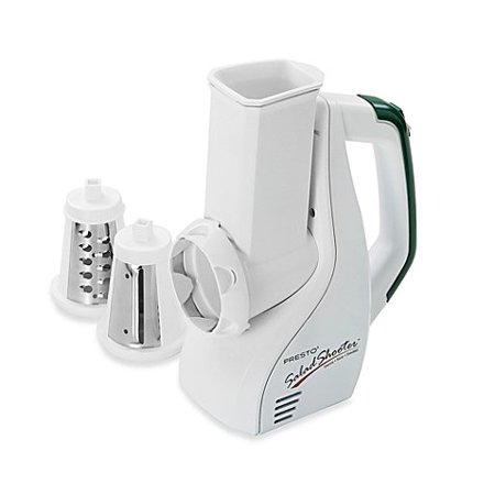 Presto 02910 UL Listed Dishwasher Safe Salad Shooter Electric Slicer/ShredderNow slicing or shredding vegetables, fruits and various types of cheese is.., By Presto Salad