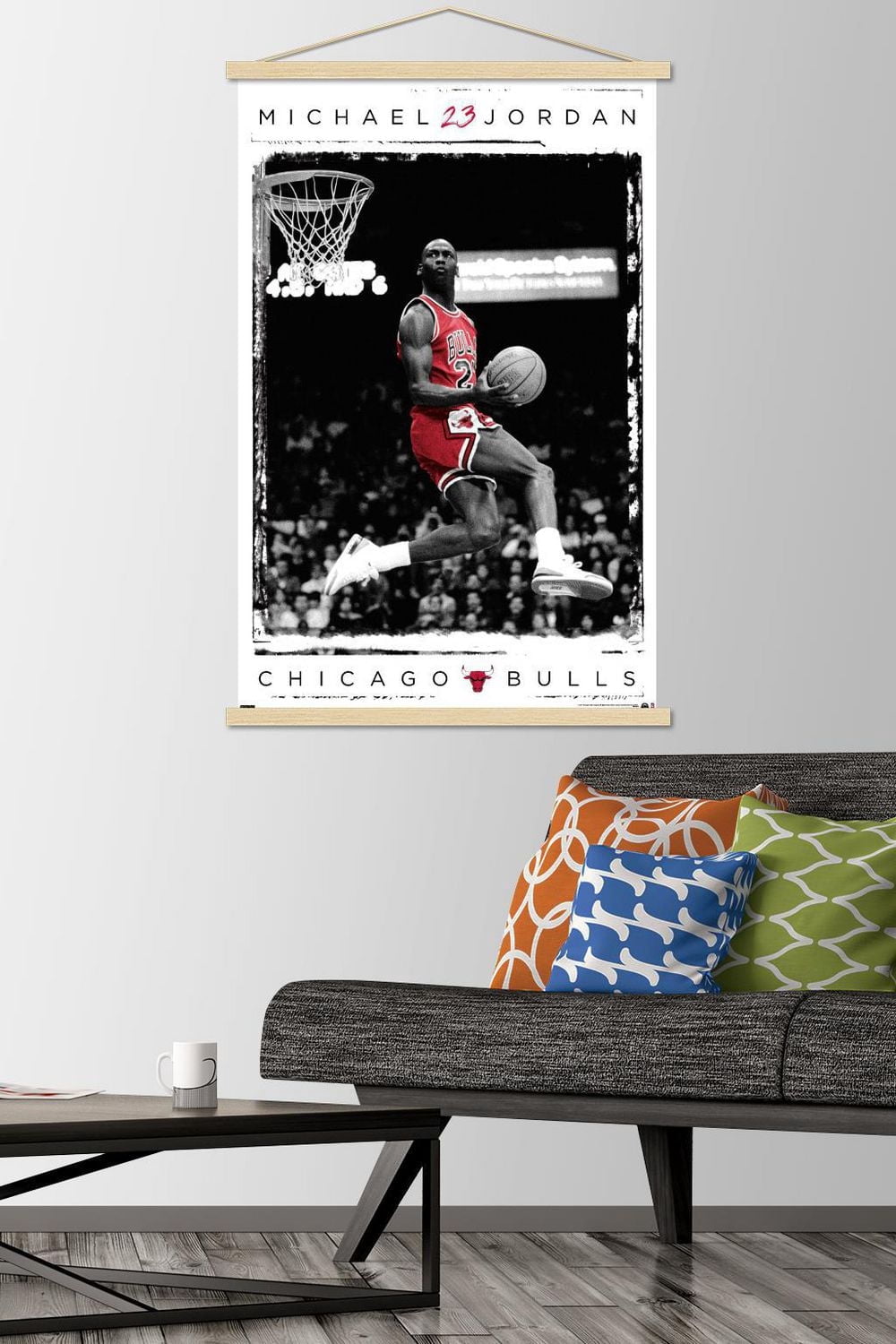 Michael Jordan - Dunk Wall Poster