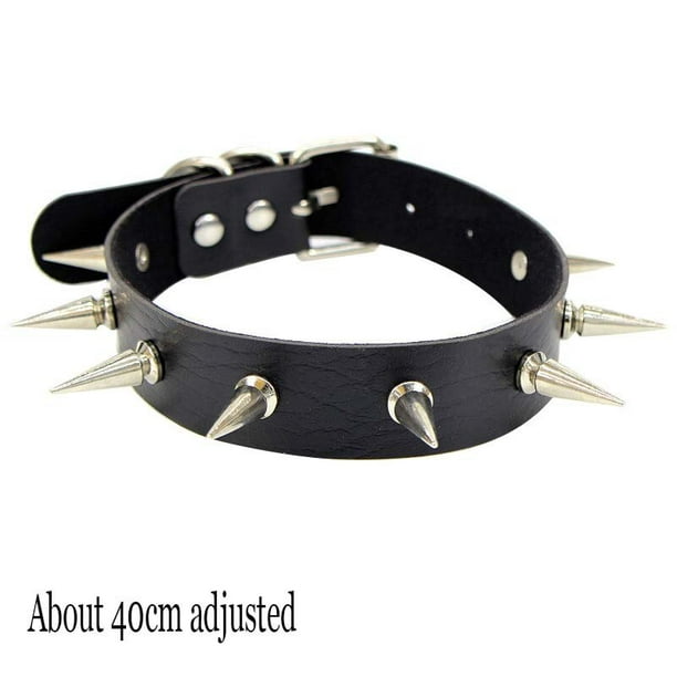 Nuevo Sexy Harajuku PU cuero cadena corazón colgante collares mujeres hombres Punk cuello gótico negro Rosa gargantilla Collar Cool Collar Tan Jianjun unisex