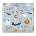 thumbnail image 2 of PVC Leather Car Document Holder Organizer Driver License Cover Holder for Car Driving Documents 9.45x10.24in Halloween Pattern with Pumpkins, 2 of 8