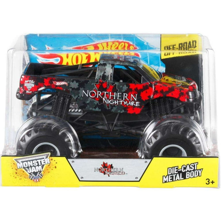 Hot Wheels Monster Jam Northern Nightmare 1:24 Scale Die