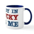 thumbnail image 2 of CafePress - Somebody In Kentucky Loves Me Mug - 11 oz Ceramic Mug - Novelty Coffee Tea Cup, 2 of 6
