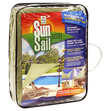 UPC 038398109005 product image for Easy Gardener® Sun Sail Triangle 11.8 x11.8 x11.8  Beige | upcitemdb.com