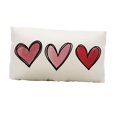thumbnail image 3 of Funda de almohada para el día de San Valentín, funda de almohada para el día de San Valentín, funda de cojín con forma de corazón para fiesta y sala Blanco Macarena Funda de almohada, 3 of 8