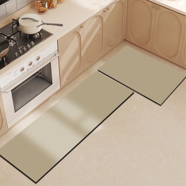 Xiao Hua Alfombra de baño antideslizante de felpa peluda, lavable a máquina, color camello, 24 x 16 pulgadas