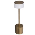 thumbnail image 1 of Lampe de Table Sans Fil, Lampe de Table à Piles Rechargeable Moderne Minimaliste 3 Lumières Gradation Continue USB LED pour Extérieur Patio Restaurant Maison Chambre Bars, 1 of 8