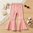 thumbnail image 5 of HCNTES Baby Girl Winter Clothes Girls Outfits Toddler Long Sleeve Tops Shirt Floral Prints Flare-Leg Pants Clothing Set Girls Suit, 5 of 8