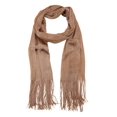 thumbnail image 2 of NYFASHION101 Fashionable Sparkly Glitter Thread Lightweight Tassel Scarf-Bronze, 2 of 4