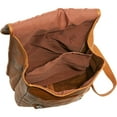 thumbnail image 5 of Le Donne Leather Convertible Backpack / Shoulder Bag AC-31, 5 of 8