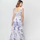 thumbnail image 4 of Vestido de mujer, tirantes con cordones y abertura en el pecho, vestido floral, nueva moda de primavera y verano, 4 of 6