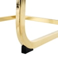 thumbnail image 4 of 4pcs Dining Chairs With Comfortable Seat And Gold Metal Legs, For Kitchen, Living, Bedroom, Room Ergonomic Strong Base Various Scenes, 4 of 6