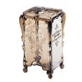 thumbnail image 3 of European Style Cotton Pads Holder Makeup Storage Box with Lid for Storing & Using Cotton Pads, 3 of 4