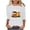 White, variant on Njagoc3 Womens Beer Print Top, 3/4 Sleeve, Slim Fit, Fun Spring & Summer Brewery Tour Outfit, Multiple Colors