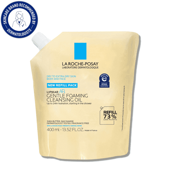 La Roche-Posay Lipikar AP Gentle Foaming Cleansing Oil , 13.52 fl oz