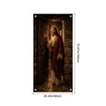 thumbnail image 3 of Religious Christmas Door Cover,70"X35" Jesus Themed Banner Backdrop for Home Church Farmhouse Indoor Outdoor Holiday Party Decor, 3 of 6