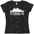 thumbnail image 3 of Inktastic Pittsburgh Pennsylvania Skyline Pa Cities Women's T-Shirt, 3 of 5