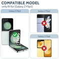 thumbnail image 3 of Funda ATUMP Galaxy Z Flip 5, grado militar, soporte giratorio 360°, 3 of 9