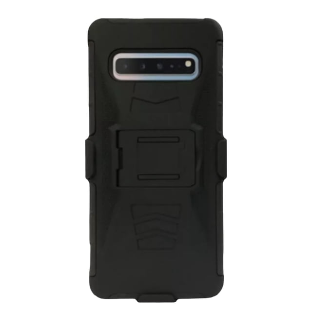 Funda Uso Rudo Clip 360 Para Samsung S10 Plus