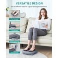thumbnail image 4 of Masajeador de pies Nekteck Shiatsu Heated Electric con Heat Grey, 4 of 9