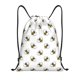 thumbnail image 1 of Fotbe Bee Bolsa Mochila con Cordón Estampada, Bolsa de Gimnasio Deportiva, Bolsa Cinch, Bolsa con Cordón para Hombres y Mujeres-Small, 1 of 6