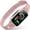 Pink, variant on MUOKLGH Rechargeable Dog Bark Collar,Anti Barking Collar for Small Medium Large Dogs,No Harm Dog Trainer, Sky Blue