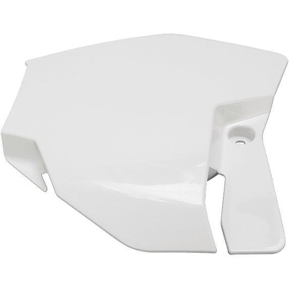 UFO Front Number Plate White KT04074-047