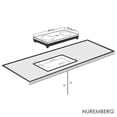 thumbnail image 5 of Parrilla de Inducción Magnética Schönes Bauen 2 Quemadores Negra Núremberg, 5 of 5
