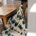 thumbnail image 2 of Denali Home Collection Denali Deer/Spruce Microplush Blanket, 2 of 4